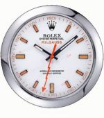 Rolex Milgauss Wall clock / SS White Face / Buy Replica Display Clock